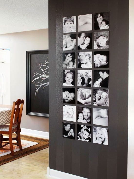 Image result for paredes con fotografias
