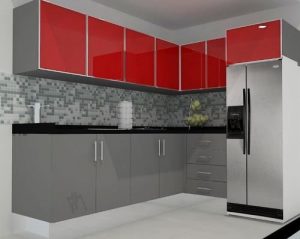decoracion de cocinas en color rojo 2018 (3)