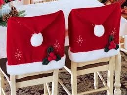 Decoracion sillas de navidad