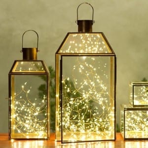 Ideas para decorar con luces de navidad