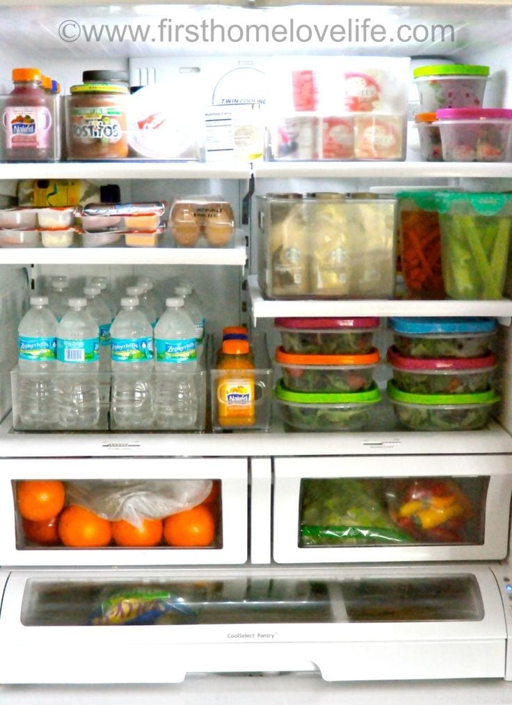 Como organizar el refrigerador o heladera