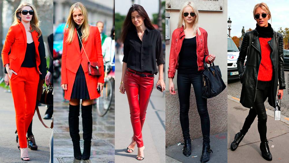 red girl outfits