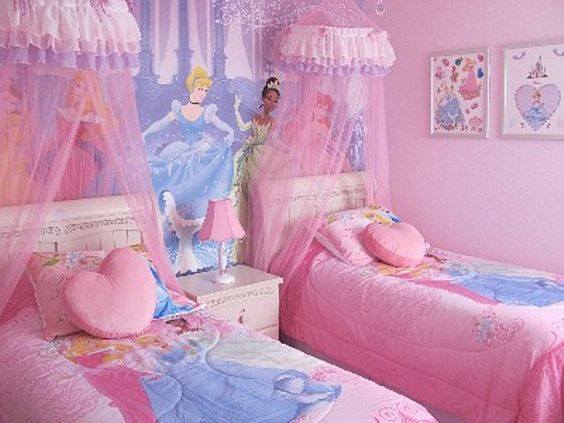 Decoracion de habitacion infantil de princesas (16) | Curso de