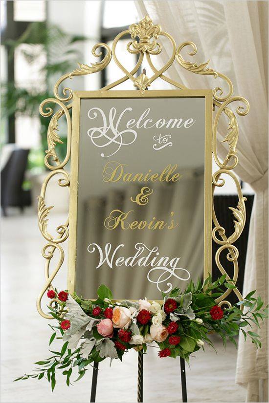 Letreros de bienvenida para bodas (45) Curso de