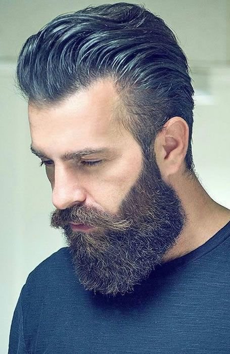 tendencia en cortes de cabello para hombres jovenes con barba 2018 (2)