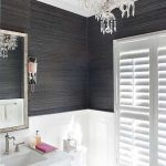 30 Ideas para decorar tu baño con blanco y negro