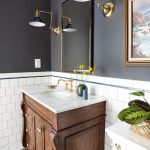 35 ideas para decorar tu baño con el color gris