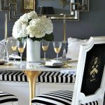 30 Cocinas y comedores elegantes decoradas con blanco y negro