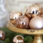 Decoraciones navideñas 2017 en rose gold