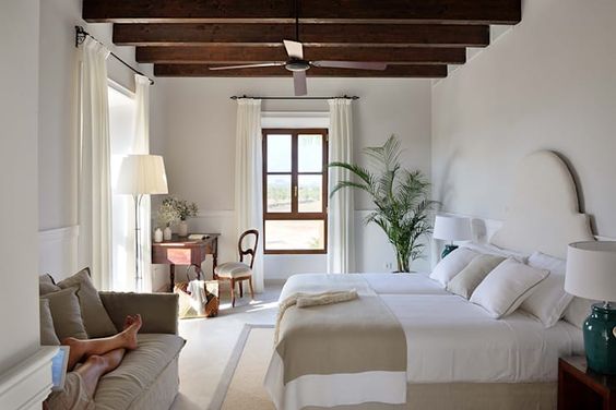 Decoración de dormitorios estilo mediterraneo