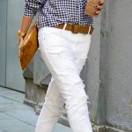 Ideas para combinar jeans blancos