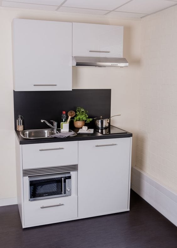 Ideas de office kitchen estilo minimalista