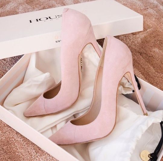 Zapatos rosa nude