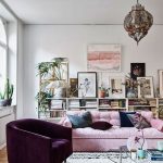 Ideas de decoración de interiores en color morado