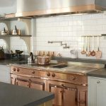 Cocinas decoradas con tonos cobre