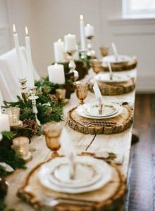 Como montar una mesa para la cena navideña 2017 - 2018 color dorado