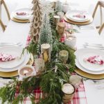 Propuestas novedosas de decoración navideña 2017 cena