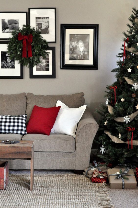 Como decorar tu sala esta navidad 2019 2020 (21) Curso de Organizacion del hogar y