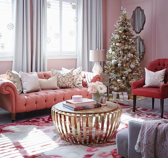 Como decorar tu sala esta navidad 2019 2020 (24) Curso de Organizacion del hogar y