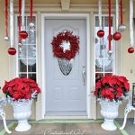 Adornos de navidad para las puertas
