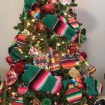 Árbol de navidad con tema mexicano