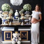ideas para decorar baby shower royal blue