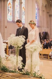 Arreglos florales para boda religiosa
