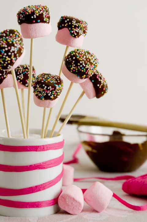 Ideas de cake pops con bombones