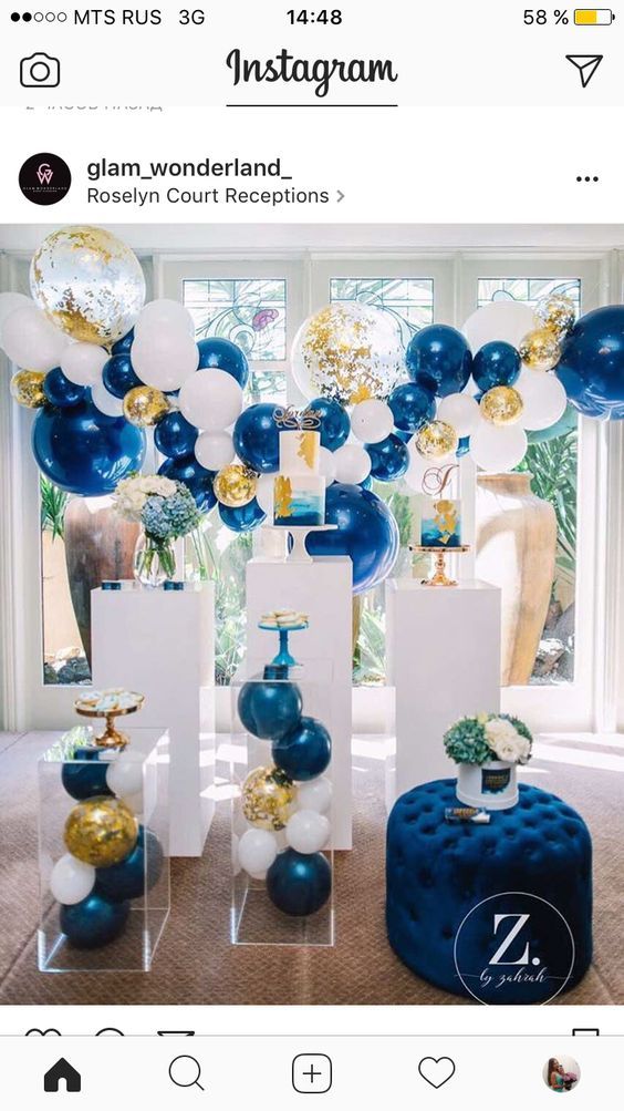 Bouquet de globos para baby showers