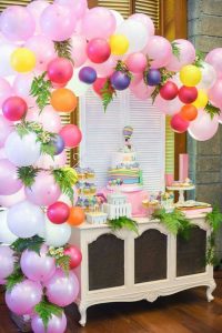 Bouquet de globos para decorar fiestas infantiles