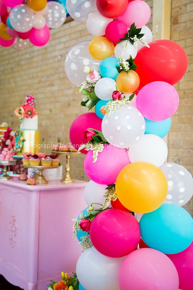 Bouquet de globos para fiestas