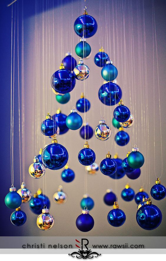 pinos de navidad azules originales