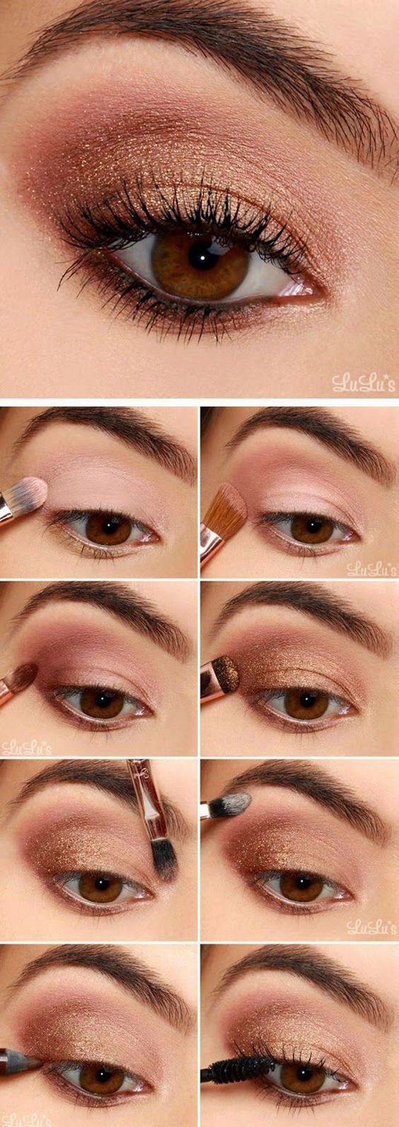 Materiales para maquillar los ojos
