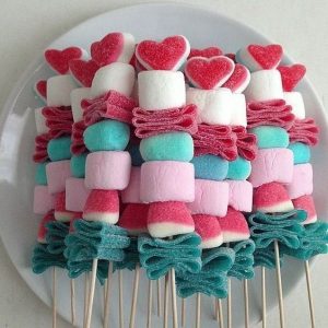Fotos de mesa de dulces para fiesta infantil