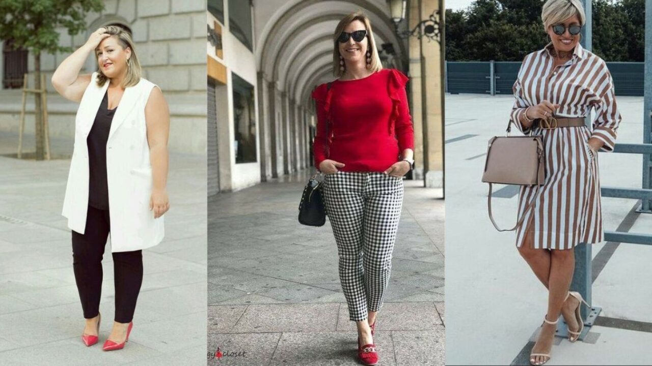 Moda para mujeres de 40 años gorditas | Looks para cualquier ocasión