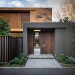 puertas de madera modernas para exterior