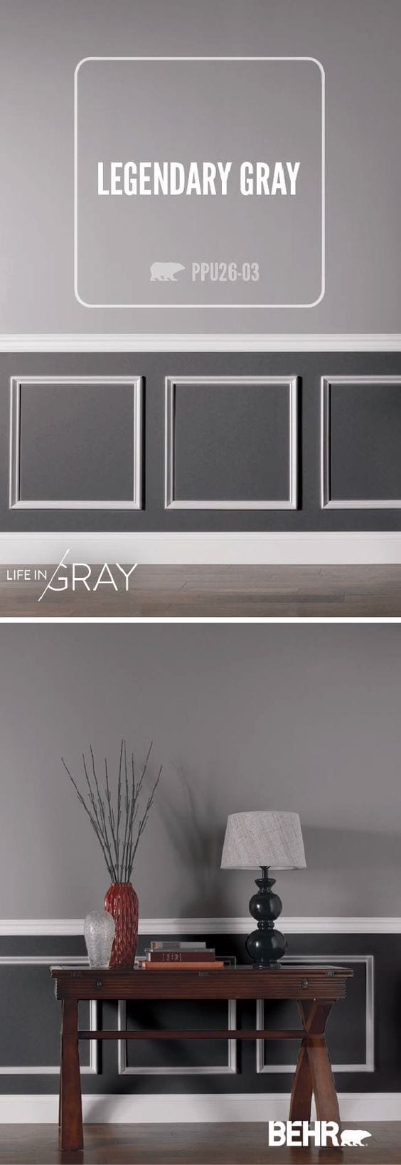 Salones en color gris