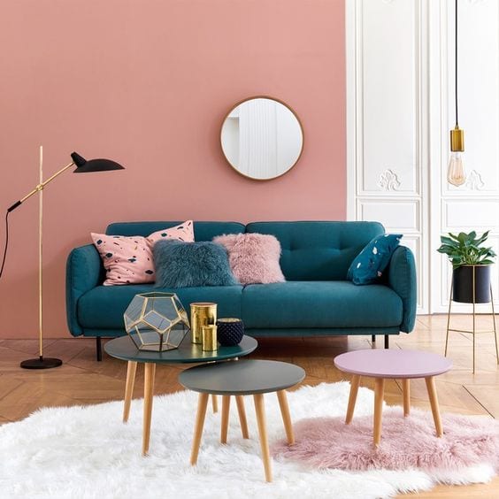 Colores para living room pequeños