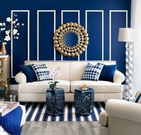 como usar los colores de moda en living room 2019