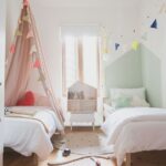 Accesorios decorativos en cuartos compartidos niño y niña