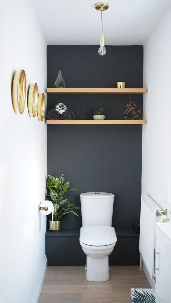 Muebles ideales para baños mini