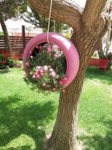 Ideas recicladas para decorar el jardín