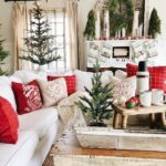 Colores de la decoración de Navidad clásica y tradicional