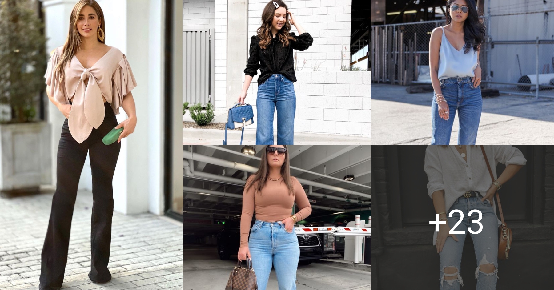 Ideas para combinar jeans de moda