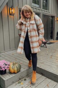Ideas de outfits con abrigos largos para gorditas