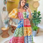 Diseños de vestidos coloridos para el verano